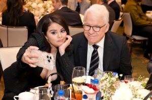 Breaking news: Selena Gomez admits she was nervous working with Steve Martin and Martin Short at first, but now she's "heard their more stories here 👇👇