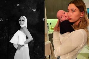 The keys to Hailey Bieber's maternity looks After child Read more👇