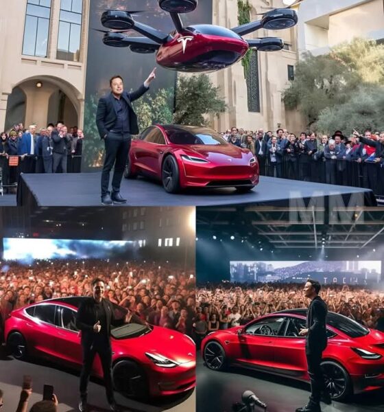 BREAKING NEWS: Elon Musk’s First Prototype of Flying Tesla Car SH0CKED The World... Full Details Below 👇⬇️