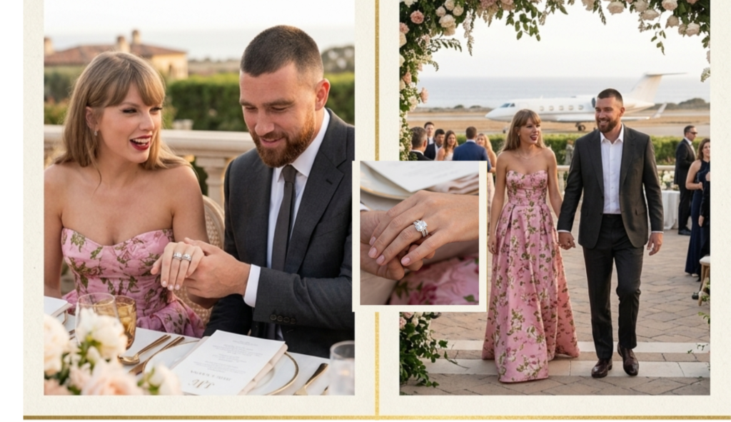 Taylor Swift and Travis Kelce at JuJu Smith-Schuster’s wedding “Taylor